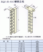 XQJ-H-01C工字鋼立柱