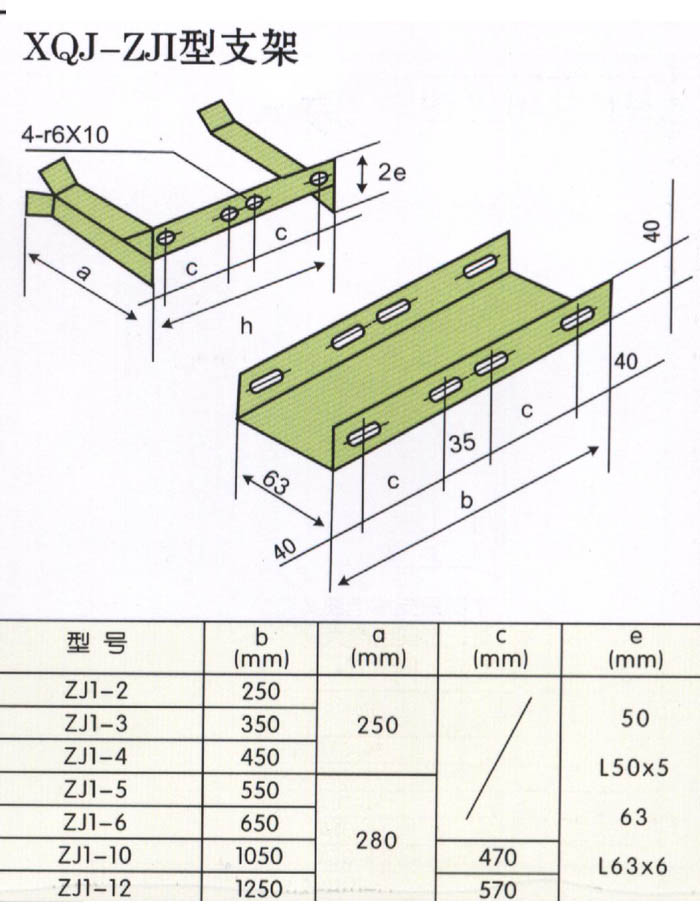 一次成型橋架